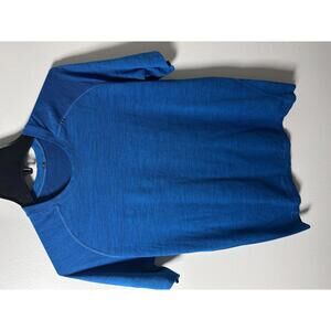 Lululemon Blue Short Sleeve Athletic Shirt Small